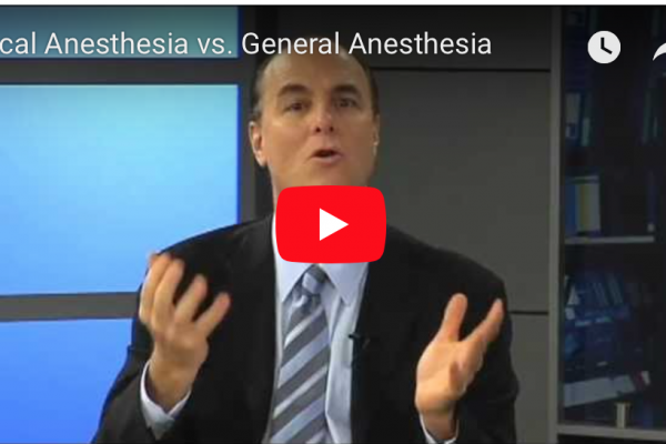 Local vs general anesthesia image