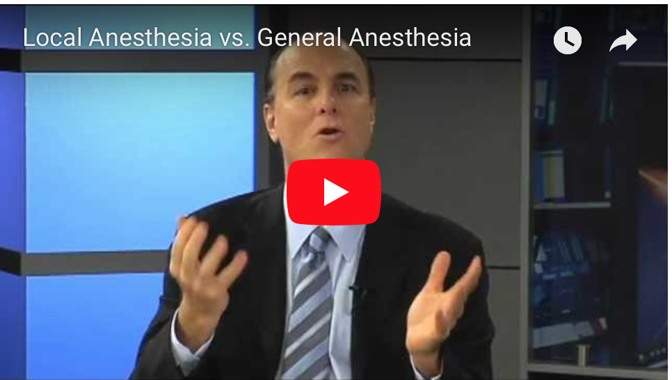 Local vs. General Anesthesia for Blepharoplasty Richard Weiss M.D