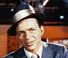 Frank Sinatra with a hat