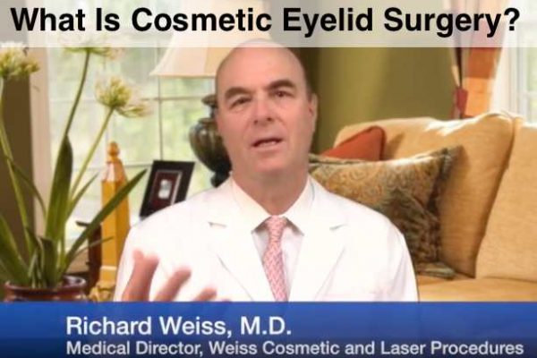 What is cosmetic eyelid surgery