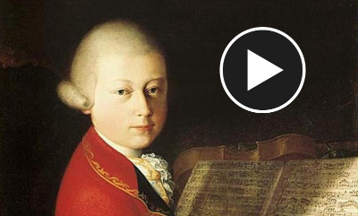 Mozart with play button horizontal 4